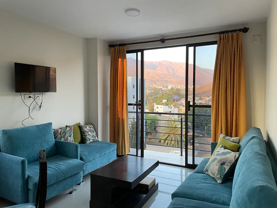 Vista de la sala